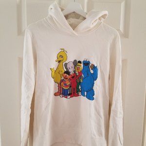 KAWS x Uniqlo x Sesame Street Group Hoodie